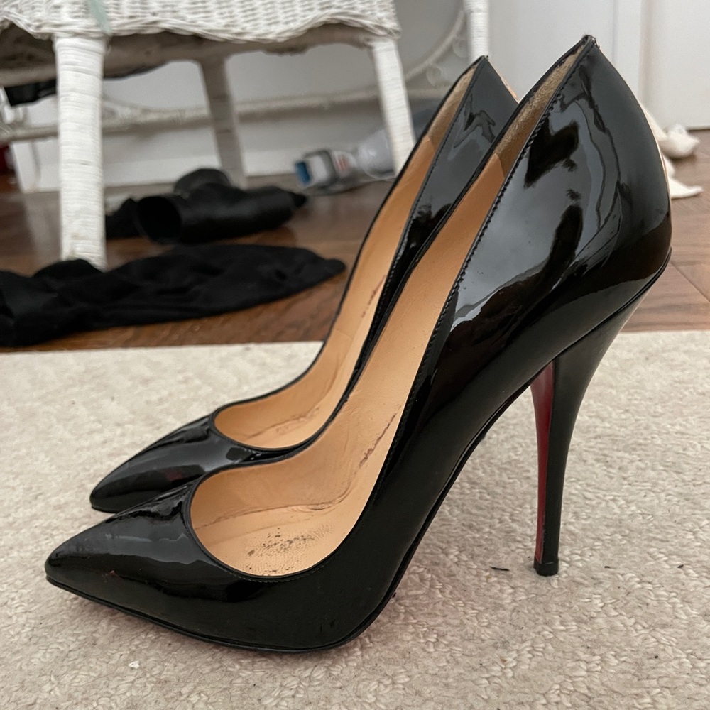 Christian Louboutin black heels